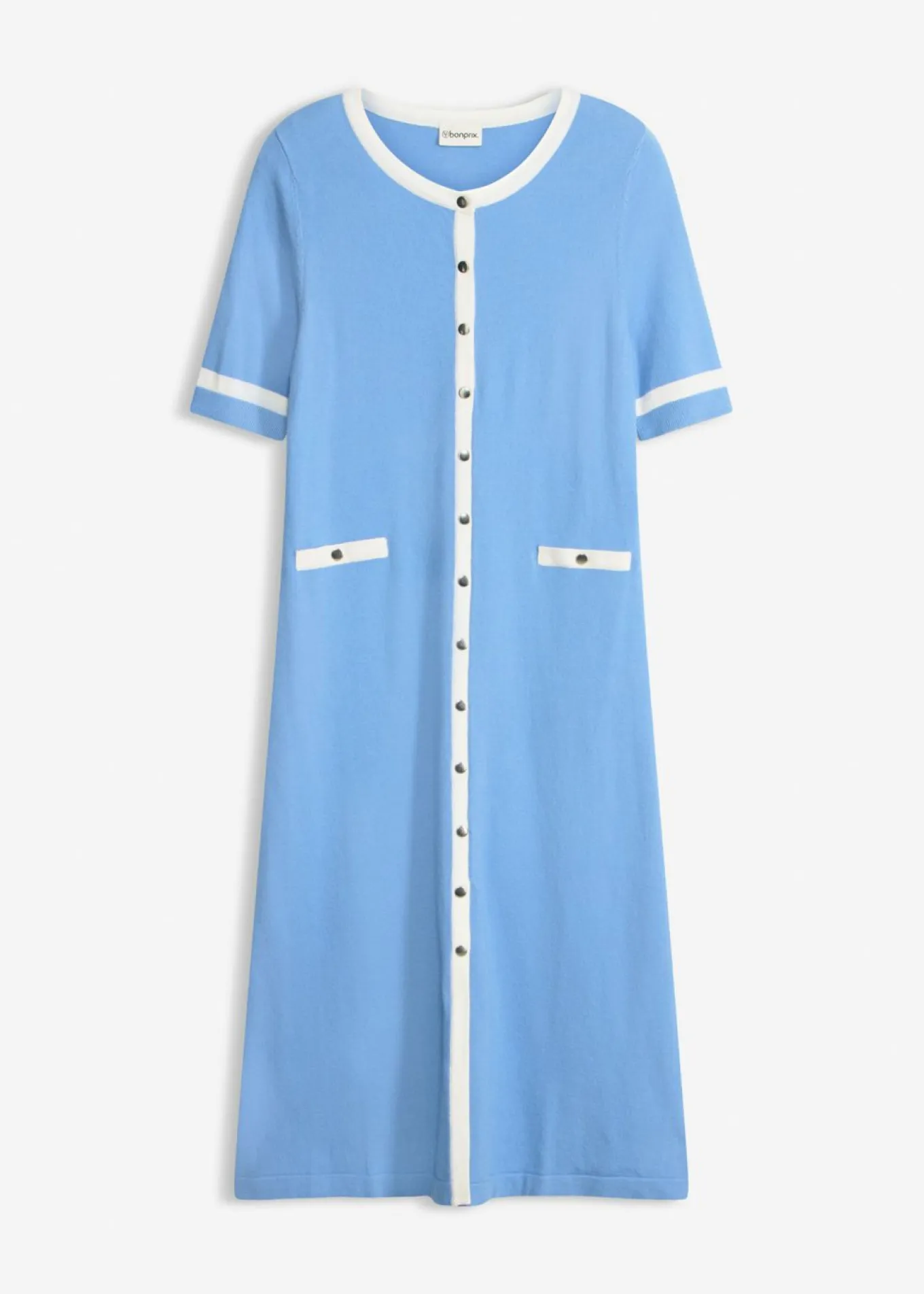 Vestido de punto con viscosa