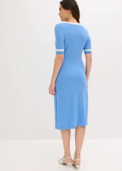 Vestido de punto con viscosa