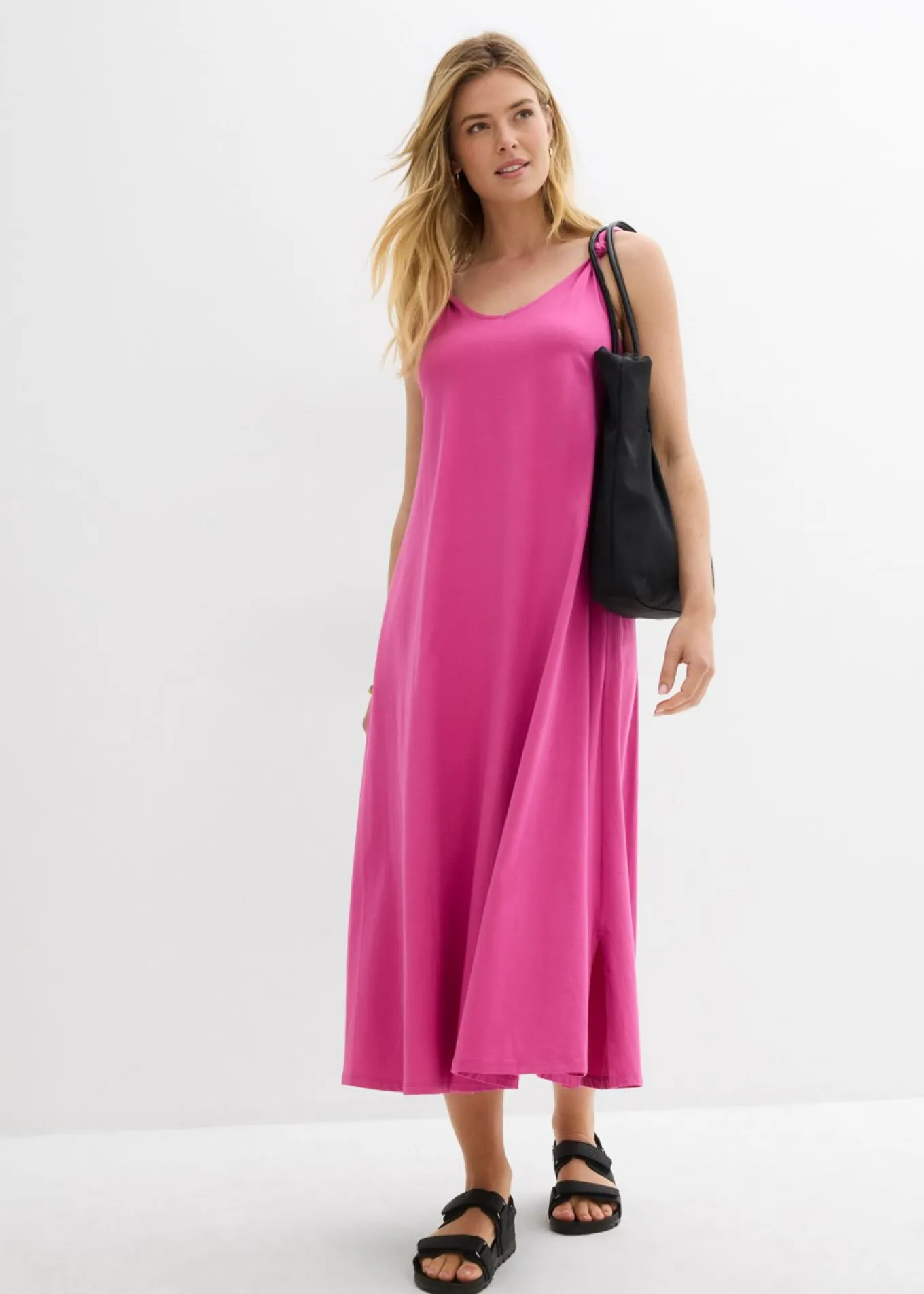 Vestido de punto de algodón puro
