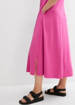 Vestido de punto de algodón puro