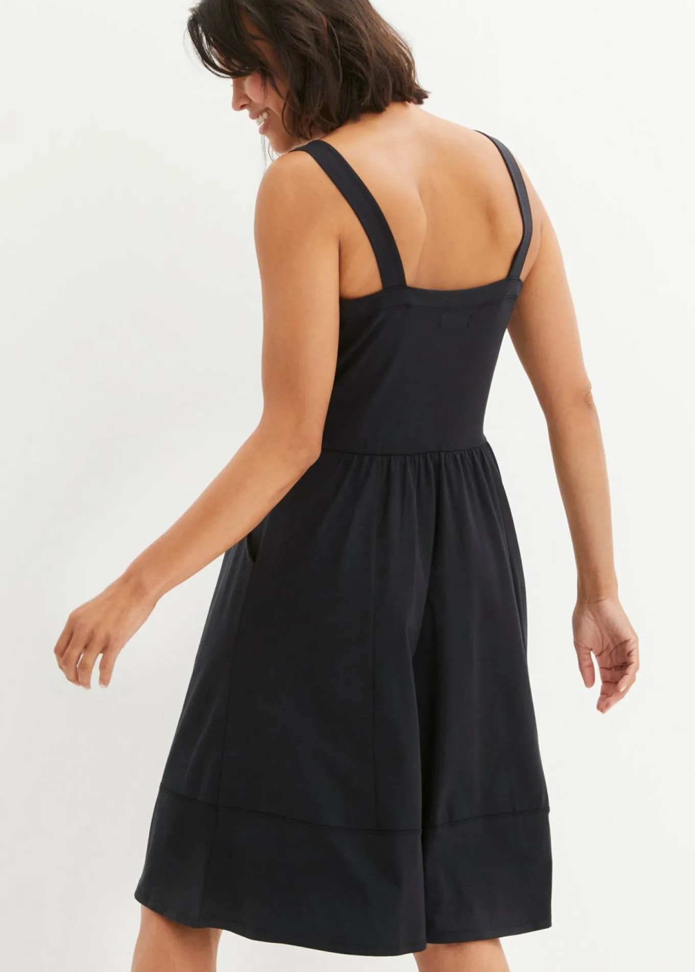 Vestido de punto de algodón