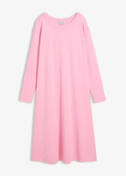 Vestido de punto de algodón orgánico puro pesado