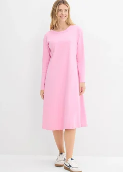 Vestido de punto de algodón orgánico puro pesado