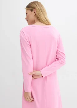 Vestido de punto de algodón orgánico puro pesado