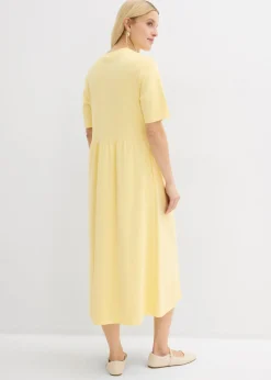 Vestido de punto de algodón puro