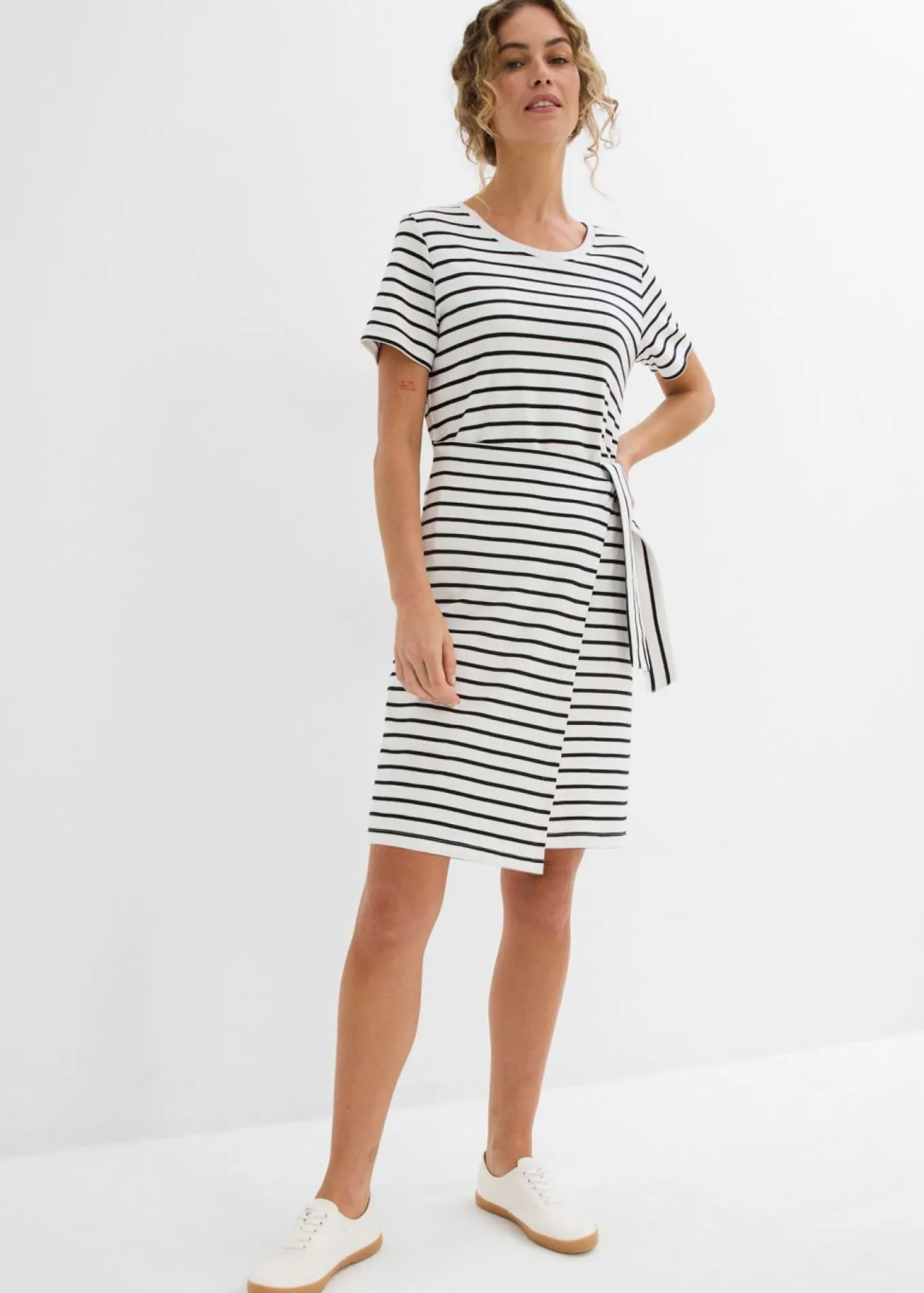 Vestido de punto de algodón puro