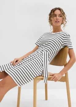 Vestido de punto de algodón puro