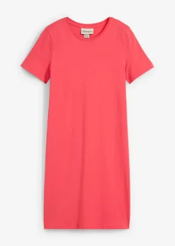 Vestido de punto de algodón orgánico puro