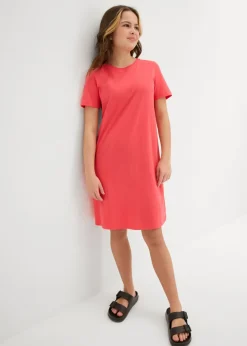 Vestido de punto de algodón orgánico puro