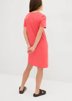 Vestido de punto de algodón orgánico puro