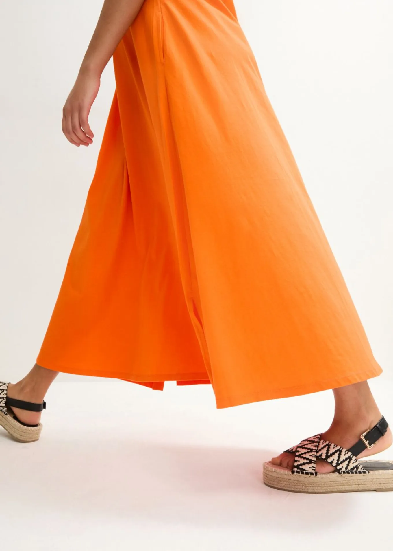 Vestido de punto de algodón puro