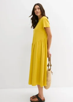 Vestido de punto de algodón orgánico puro