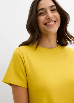 Vestido de punto de algodón orgánico puro