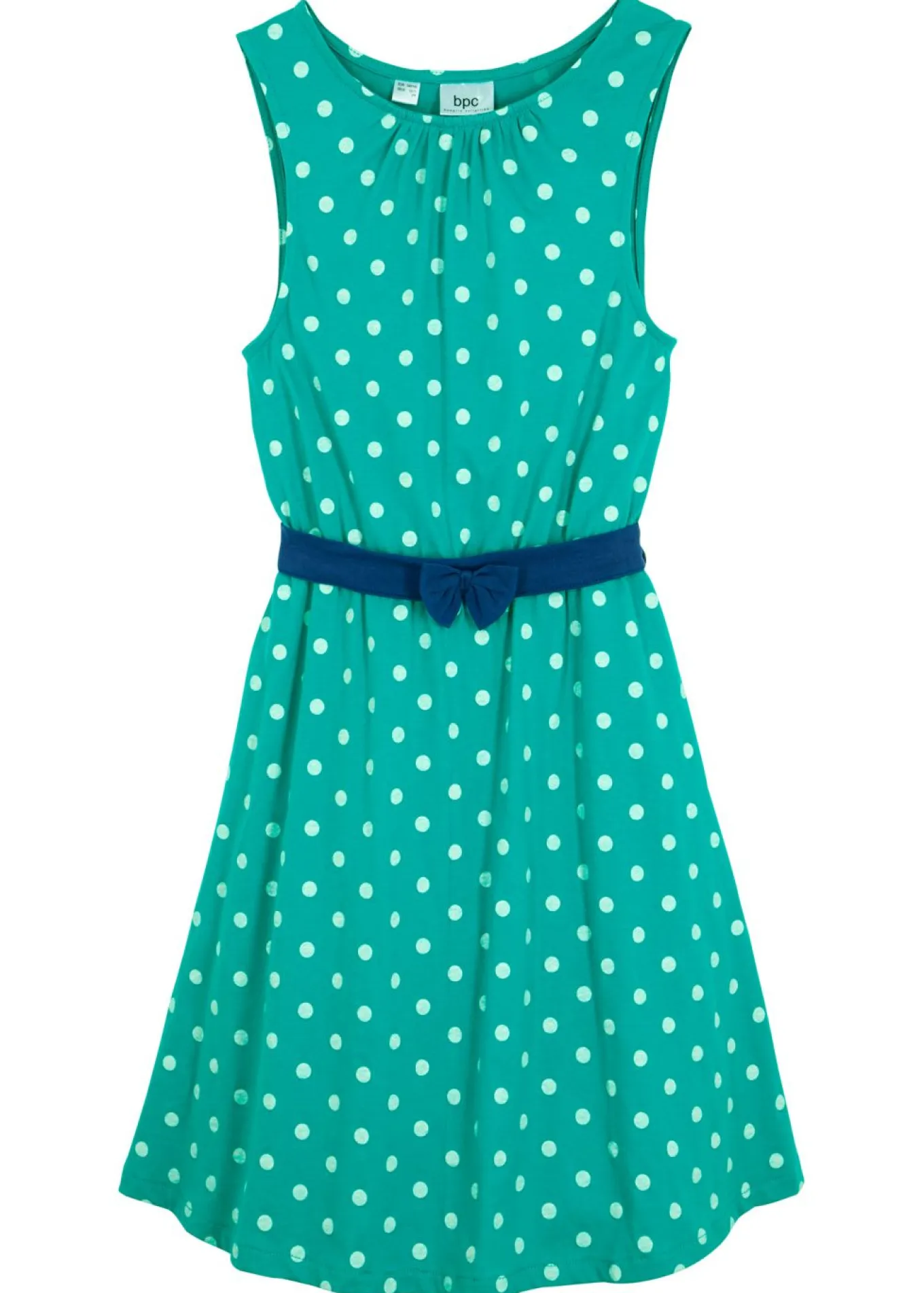 Vestido de punto de algodón orgánico puro