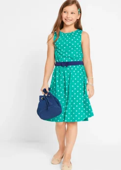 Vestido de punto de algodón orgánico puro