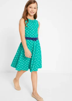 Vestido de punto de algodón orgánico puro