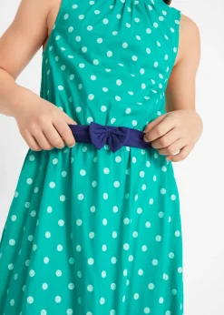 Vestido de punto de algodón orgánico puro