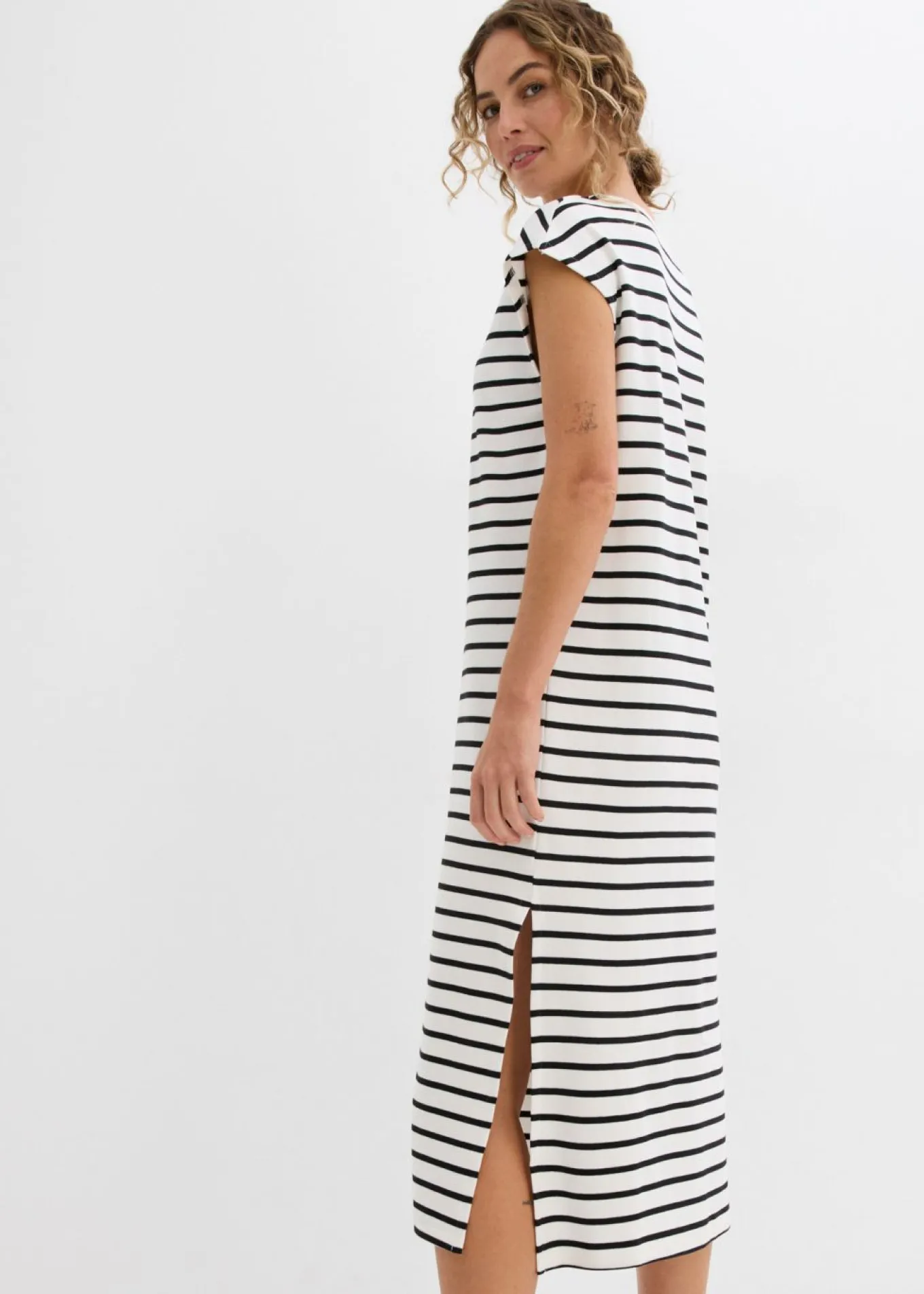 Vestido de punto de algodón puro