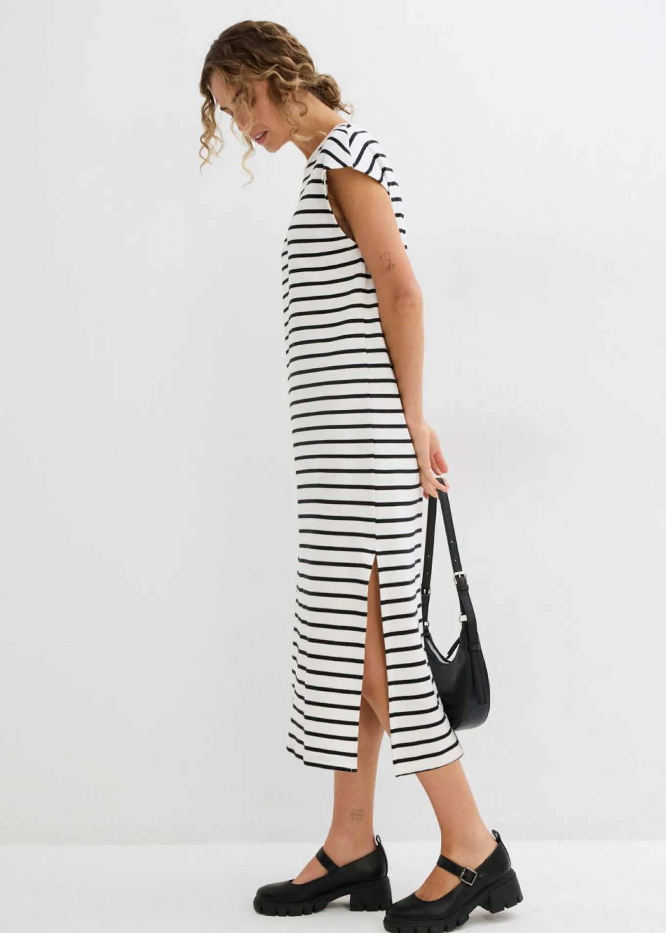 Vestido de punto de algodón puro