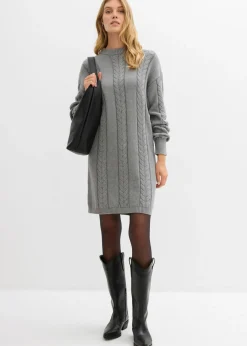Vestido de punto de algodón puro