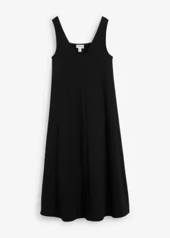 Vestido de punto de algodón orgánico puro