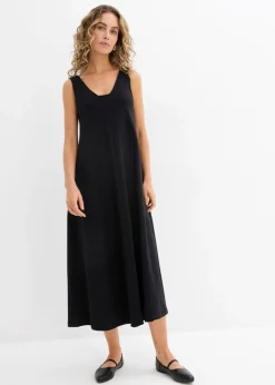 Vestido de punto de algodón orgánico puro