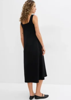 Vestido de punto de algodón orgánico puro