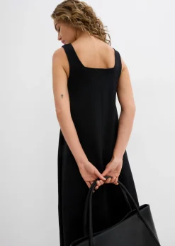 Vestido de punto de algodón orgánico puro