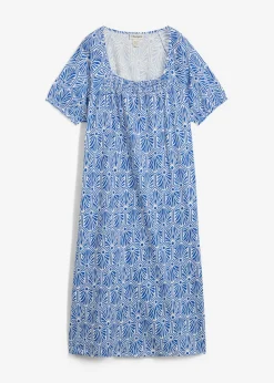 Vestido de punto de algodón orgánico puro