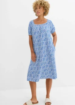 Vestido de punto de algodón orgánico puro