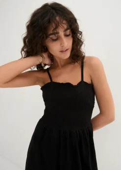 Vestido de punto de algodón orgánico puro