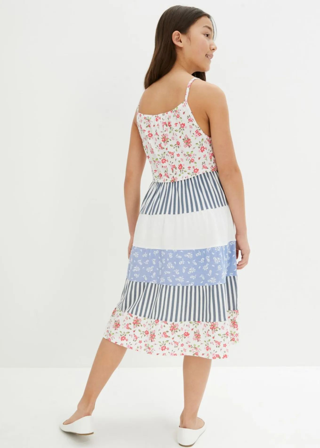 Vestido de punto de algodón orgánico puro