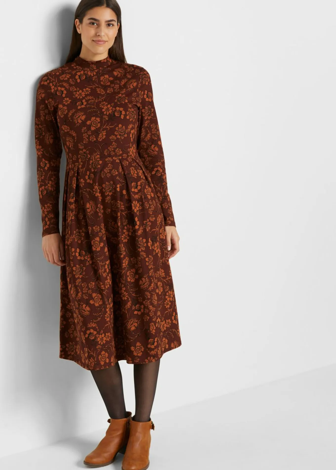 Vestido de punto de algodón