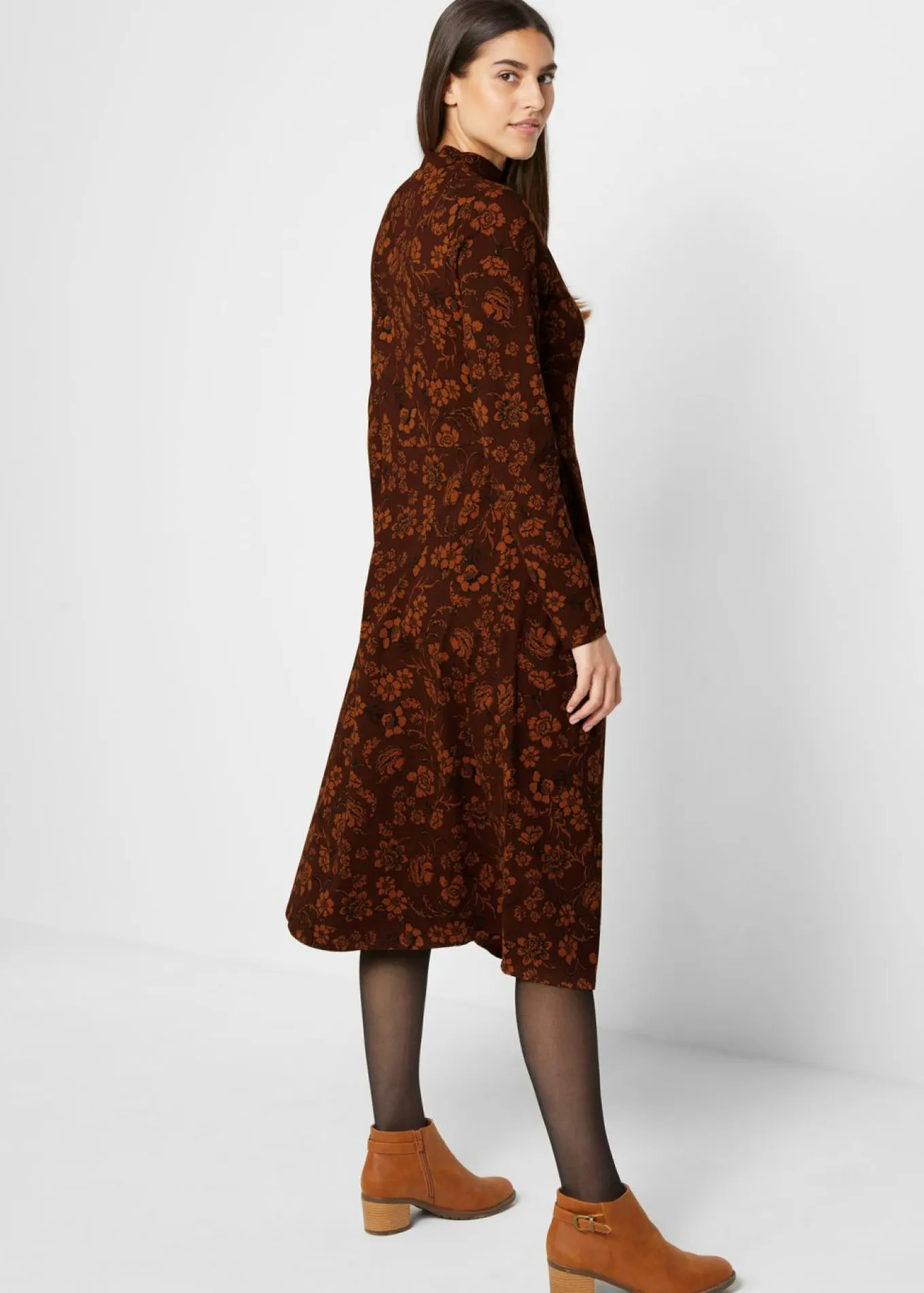 Vestido de punto de algodón