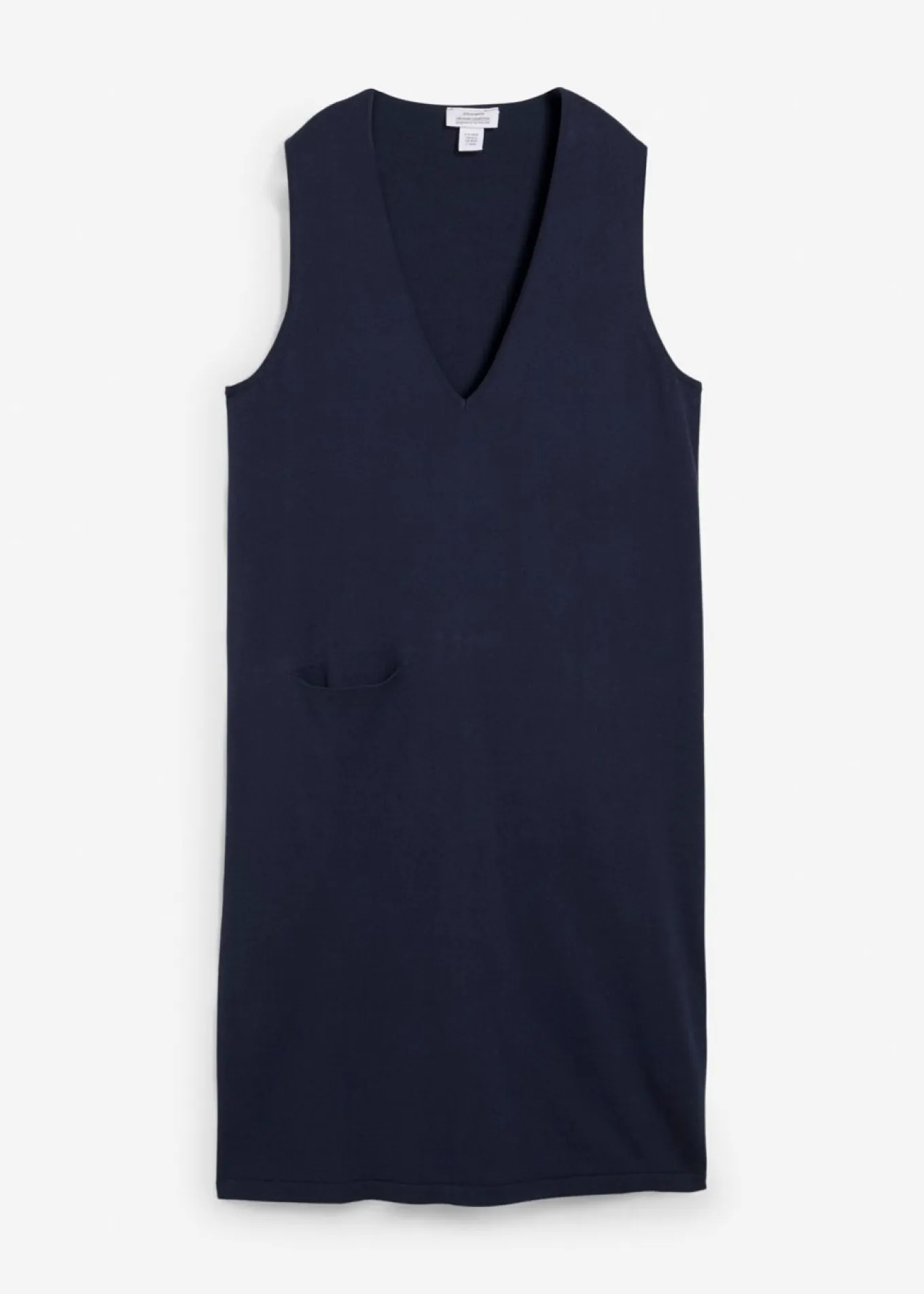 Vestido de punto de algodón puro