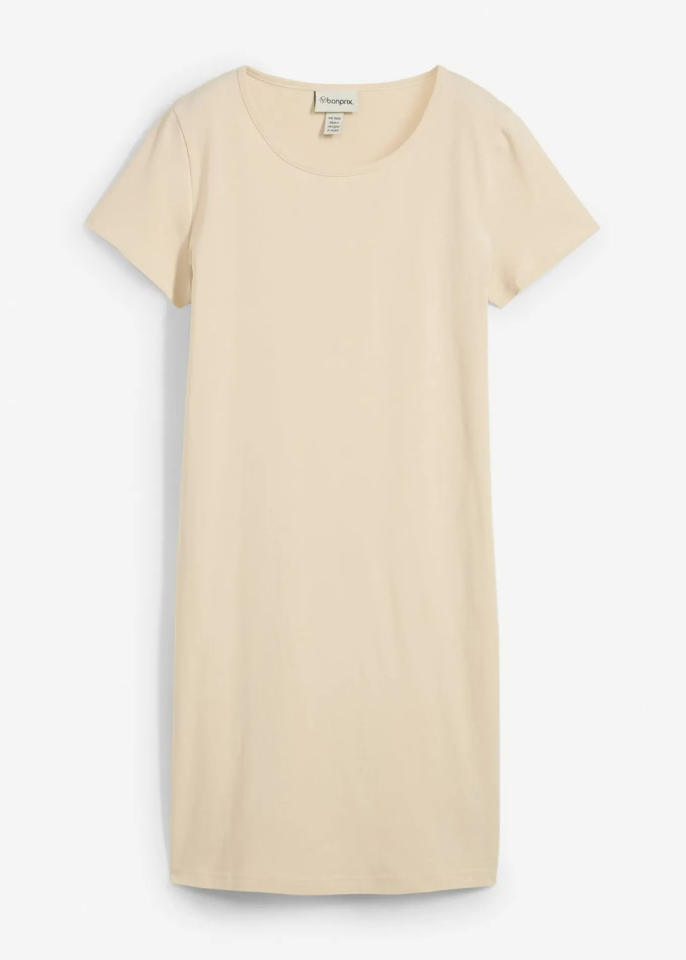 Vestido de punto de algodón orgánico elástico