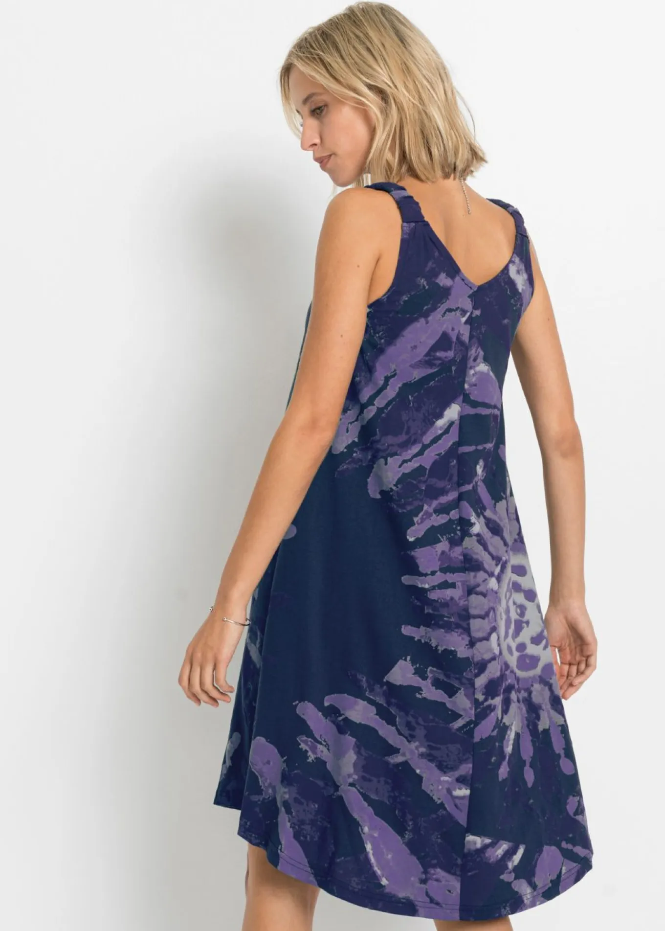 Vestido de punto de algodón puro