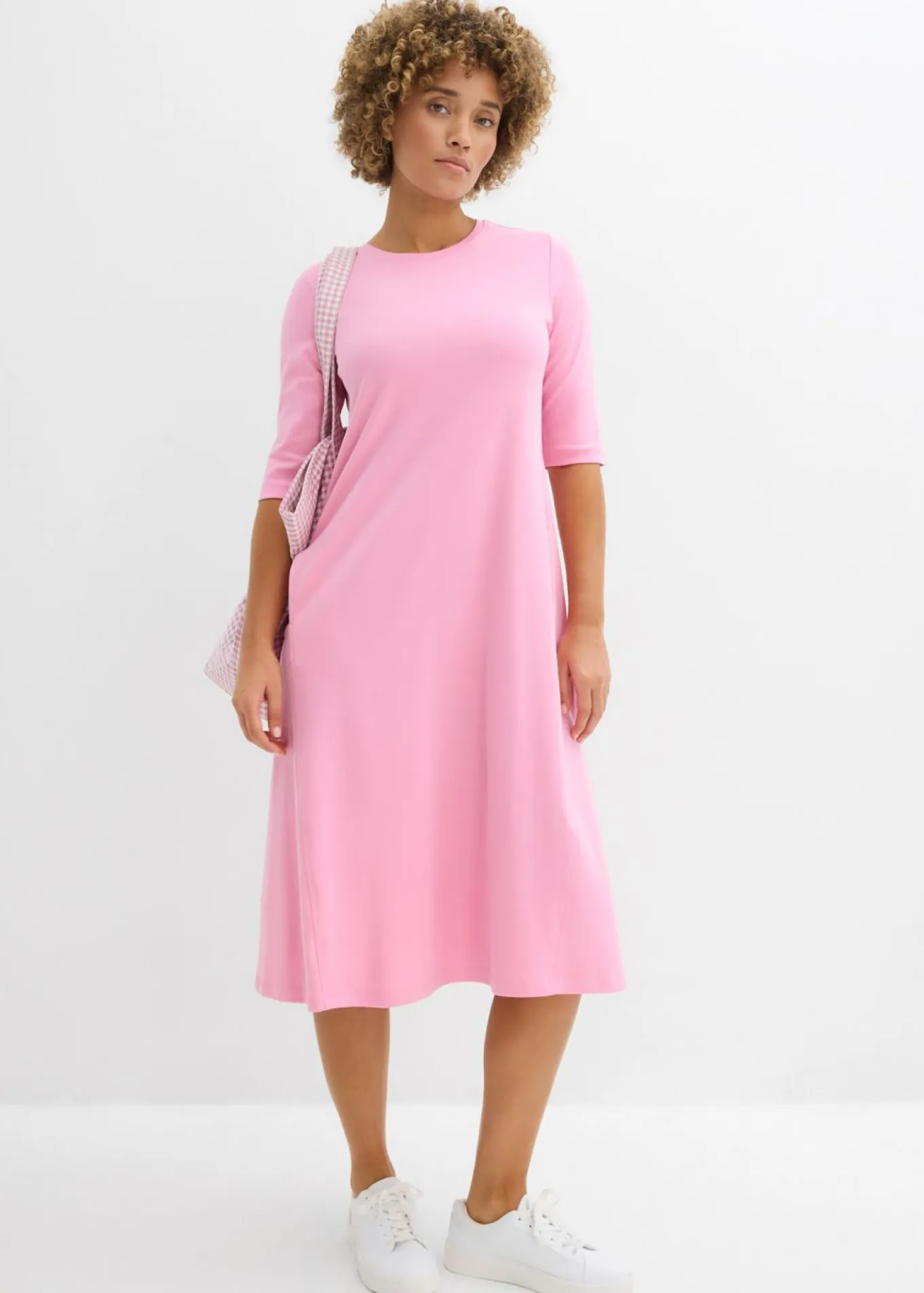 Vestido de punto de algodón grueso