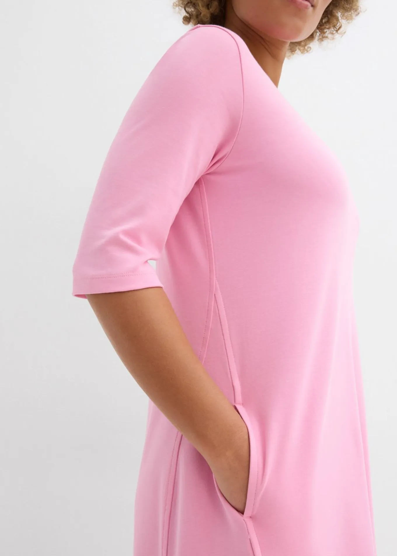 Vestido de punto de algodón grueso
