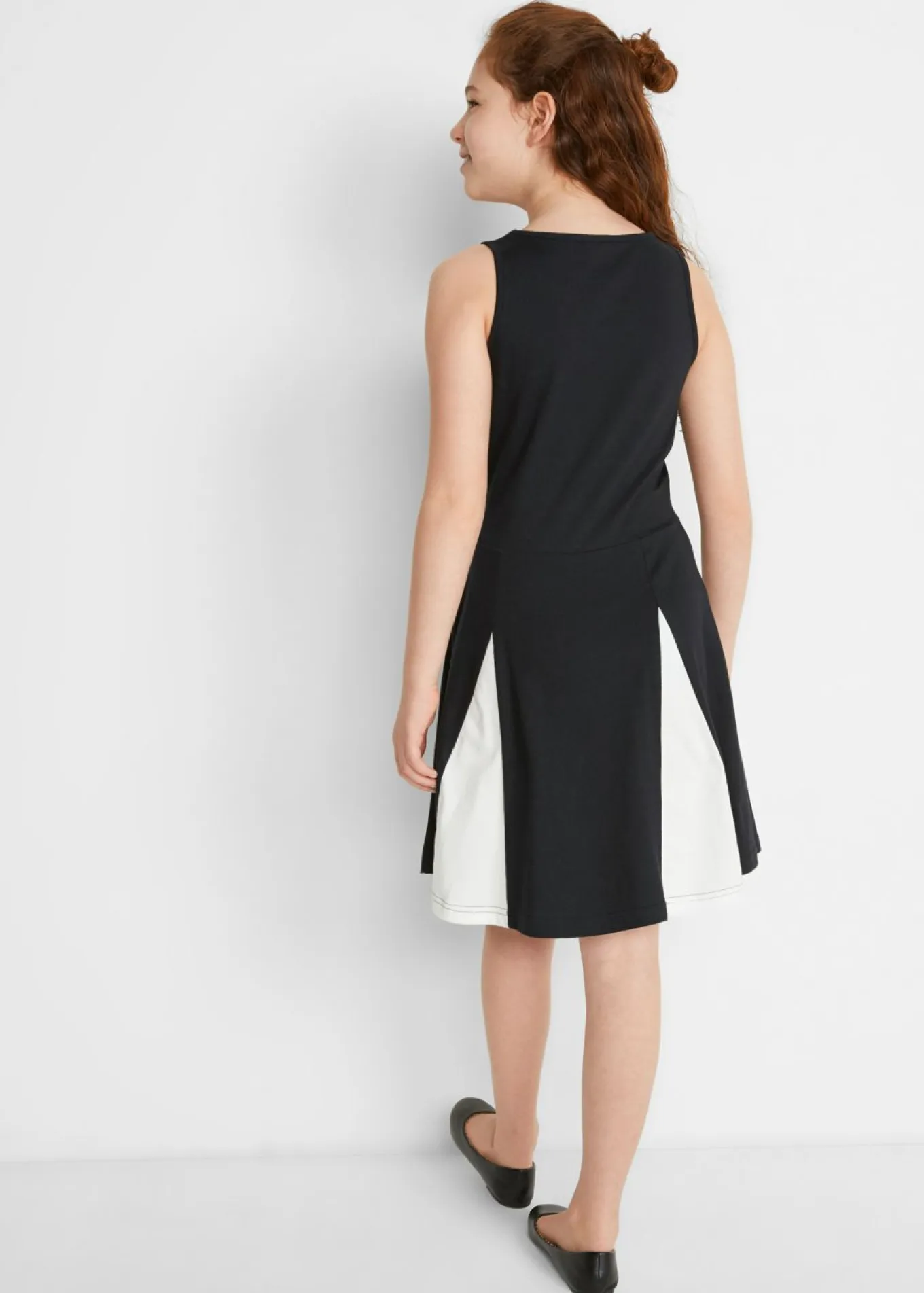 Vestido de punto de algodón orgánico puro