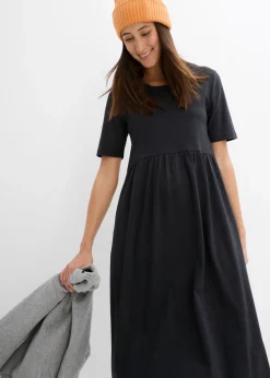 Vestido de punto de algodón puro