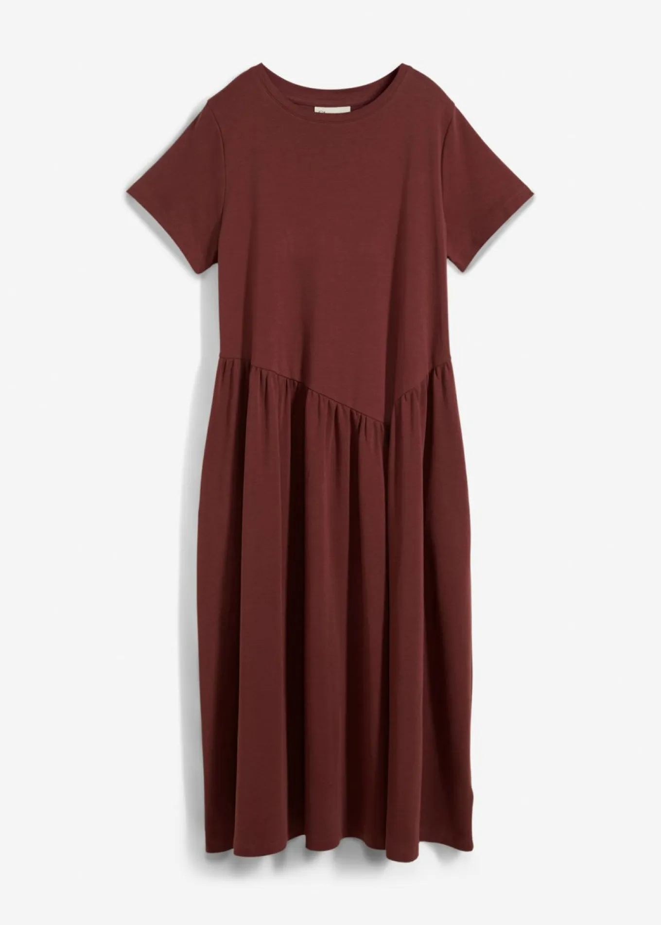 Vestido de punto de algodón orgánico puro