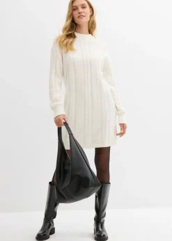 Vestido de punto de algodón puro