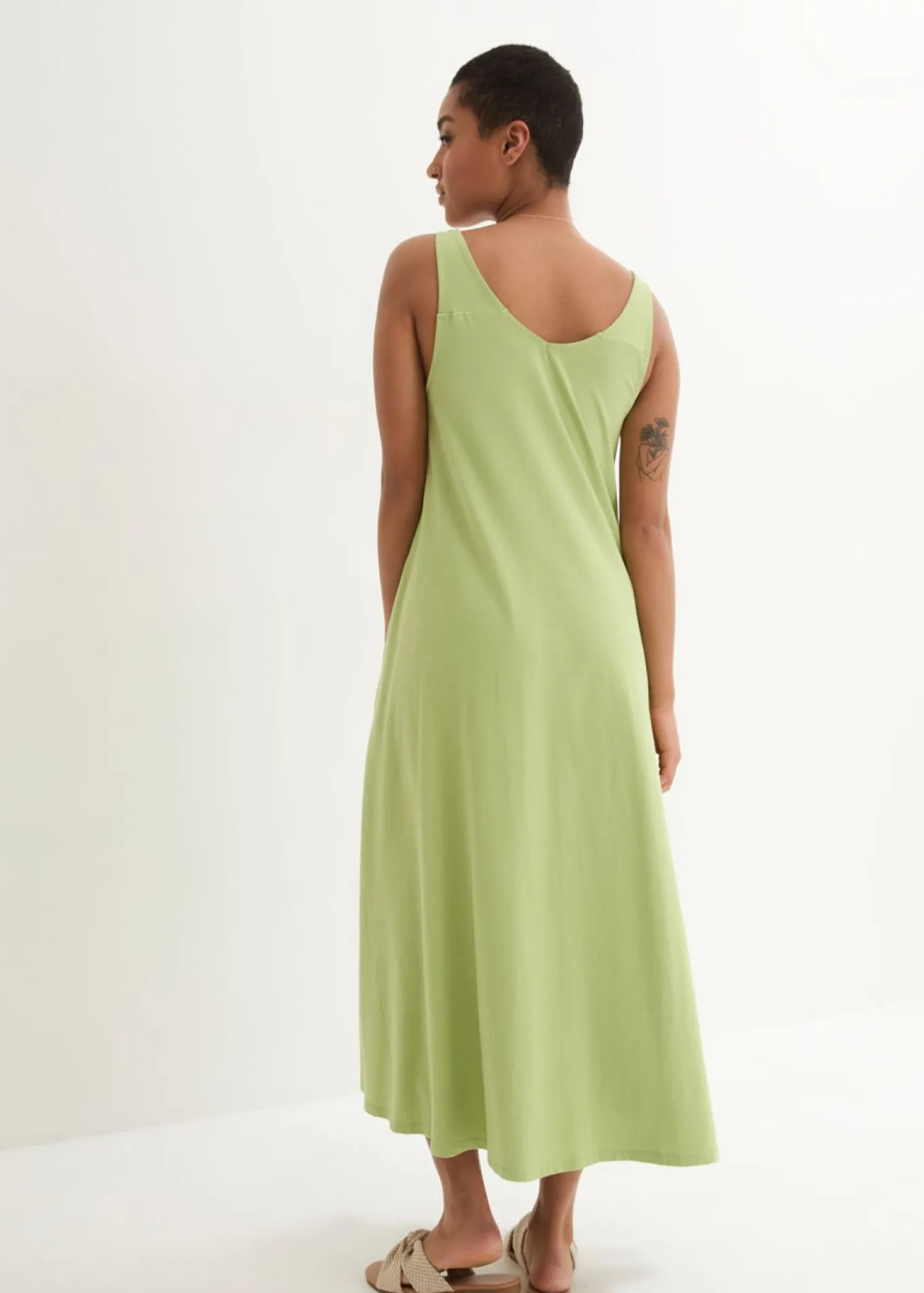 Vestido de punto de algodón puro