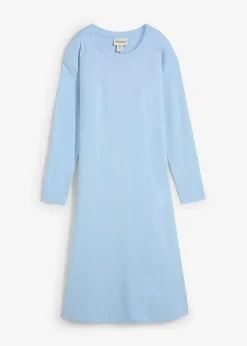 Vestido de punto de algodón orgánico puro pesado