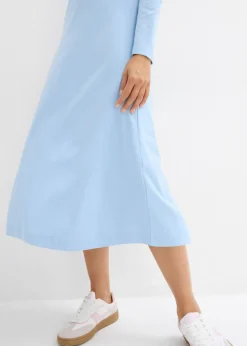 Vestido de punto de algodón orgánico puro pesado