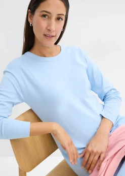 Vestido de punto de algodón orgánico puro pesado