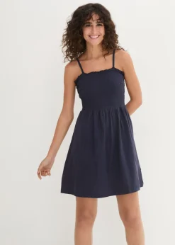Vestido de punto de algodón orgánico puro