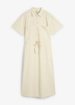 Vestido de punto de algodón elástico