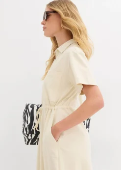 Vestido de punto de algodón elástico